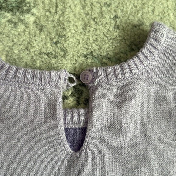 Toddler Girl Little Mermaid Sweater Dress - Picture 7 of 7